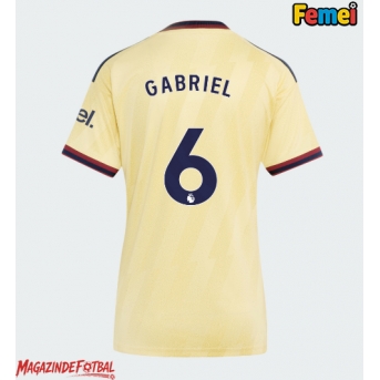 Arsenal Gabriel Magalhaes #6 Tricou Fotbal Replică 2026-27 Femei Treilea